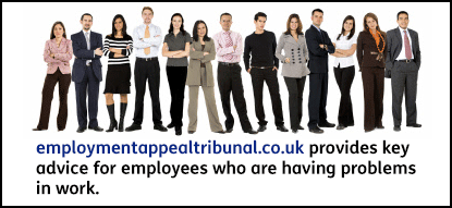 spotonadvice.co.uk provides key advice for 
employees who are having problems in work.  